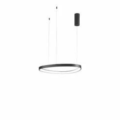 Luminaires Lutec Suspension Lutec BEZI LED Noir, 1 lumière* Éclairage Led