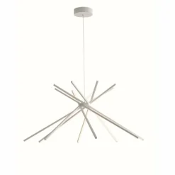 Luminaires Lutec Suspension Lutec SHANGHAI LED Blanc, 8 lumières* Éclairage Led