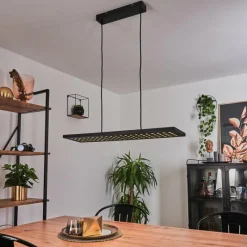 hofstein Suspension Luturula LED Noir, 1 lumière