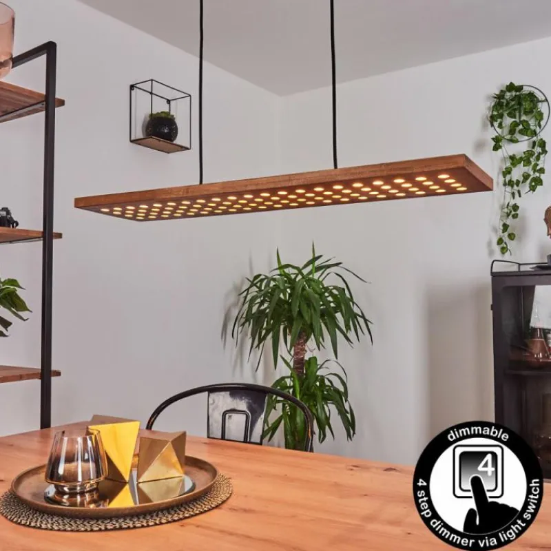 hofstein Suspension Luturula LED Noir, 1 lumière