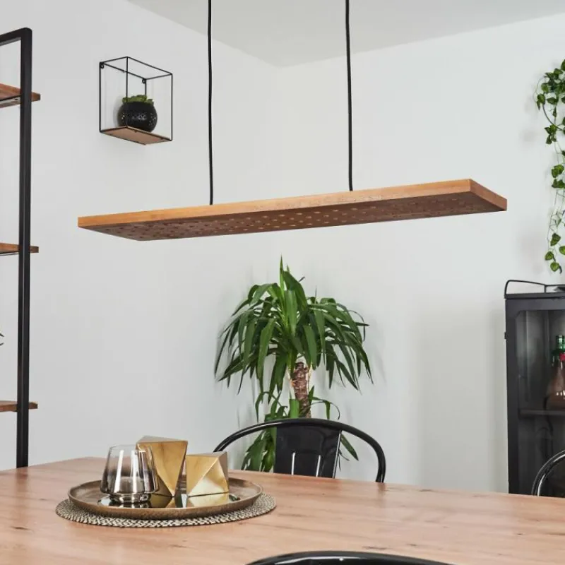 hofstein Suspension Luturula LED Noir, 1 lumière