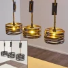 Lampes Industrielles-hofstein Suspension Macatawa Brun, Noir, 3 lumières