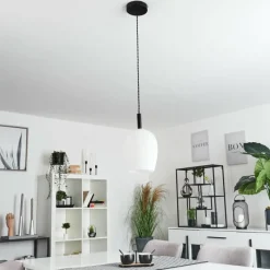 hofstein Suspension Magnano Noir, 1 lumière