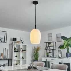 hofstein Suspension Magnano Noir, 1 lumière