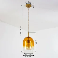 hofstein Suspension Magnano Or, 1 lumière