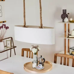 Luminaires Scandinaves-hofstein Suspension Makondo Noir, 2 lumières