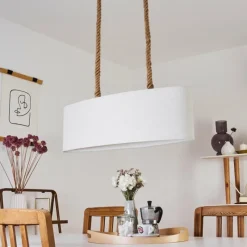 Luminaires Scandinaves-hofstein Suspension Makondo Noir, 2 lumières