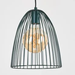 Lampes Industrielles-hofstein Suspension Malette Vert, 1 lumière