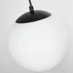 hofstein Suspension Malhadancha Noir, 3 lumières