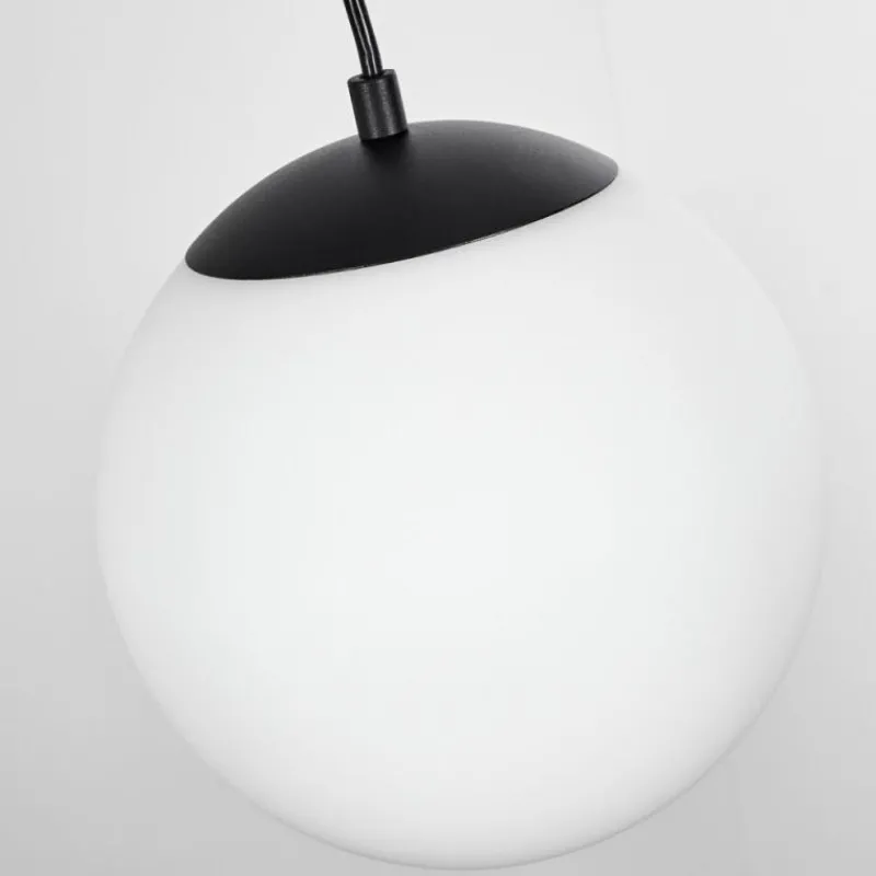 hofstein Suspension Malhadancha Noir, 3 lumières