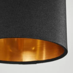 Lampes En Tissu-hofstein Suspension Malimea Écru, Noir, 4 lumières