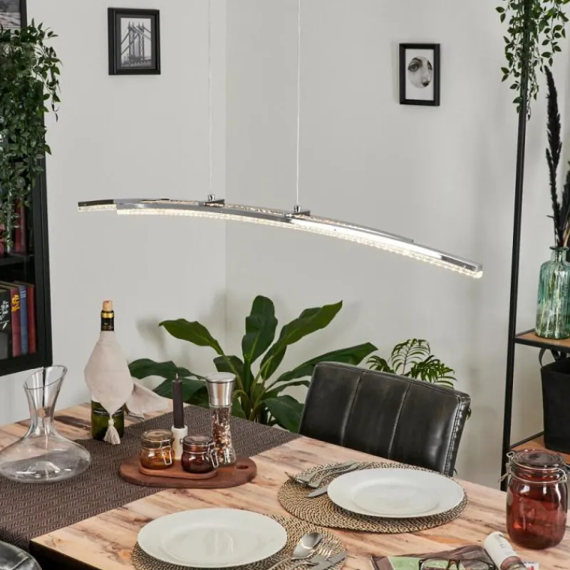 hofstein Suspension Manlleu Chrome, 1 lumière* Suspensions