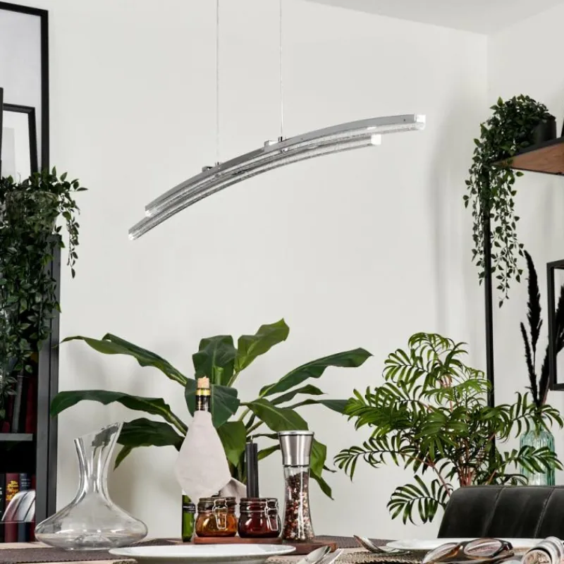 hofstein Suspension Manlleu Chrome, 1 lumière* Suspensions