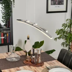 hofstein Suspension Manlleu Chrome, 1 lumière* Suspensions