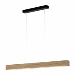 Luminaires Scandinaves-hofstein Suspension Mansupa LED Noir, 3 lumières