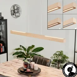 Luminaires Scandinaves-hofstein Suspension Mansupa LED Noir, 3 lumières