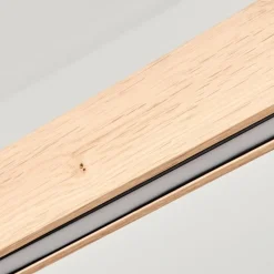 Luminaires Scandinaves-hofstein Suspension Mansupa LED Noir, 3 lumières