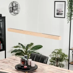 Luminaires Scandinaves-hofstein Suspension Mansupa LED Noir, 3 lumières