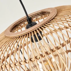 Style Boho-Chic-hofstein Suspension Manteau Écru, 1 lumière