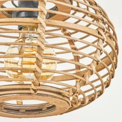 Style Boho-Chic-hofstein Suspension Manteau Écru, 3 lumières