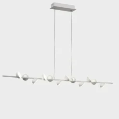 Luminaires Mantra Suspension Mantra ADN LED Blanc, 1 lumière* Éclairage Led