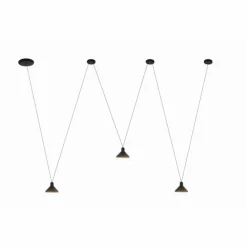 Luminaires Mantra Suspension Mantra ANTARES LED Noir, 1 lumière* Éclairage Led