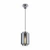 Suspension Verre Fumé-Luminaires Mantra Suspension Mantra JARRAS Chrome, 1 lumière
