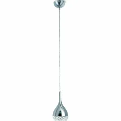 Luminaires Mantra Suspension Mantra KHALIFA Chrome, 1 lumière