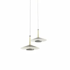 Luminaires Mantra Suspension Mantra ORION LED Laiton, Noir, 1 lumière* Éclairage Led