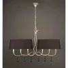 Lampes En Tissu-Luminaires Mantra Suspension Mantra Paola Argenté, 6 lumières