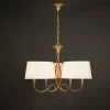 Lampes En Tissu-Luminaires Mantra Suspension Mantra Paola Or, 6 lumières