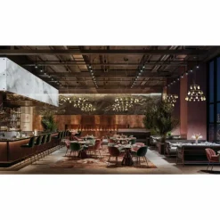 Lampes Dorées-Luminaires Mantra Suspension Mantra SHELL LED Or, 26 lumières