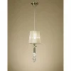 Lampes En Tissu-Luminaires Mantra Suspension Mantra TIFFANY Brun, 1 lumière