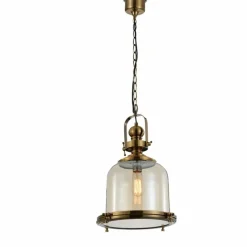 Luminaires Mantra Suspension Mantra VINTAGE Brun, 1 lumière