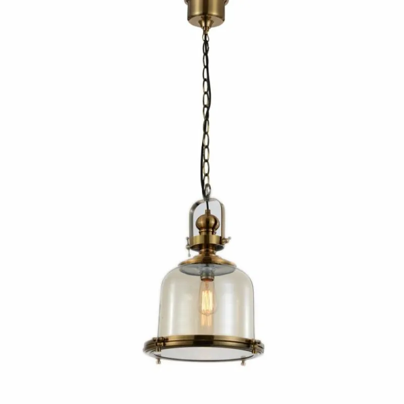 Luminaires Mantra Suspension Mantra VINTAGE Brun, 1 lumière