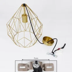 Luminaires Orientaux-hofstein Suspension Marang Or, 1 lumière