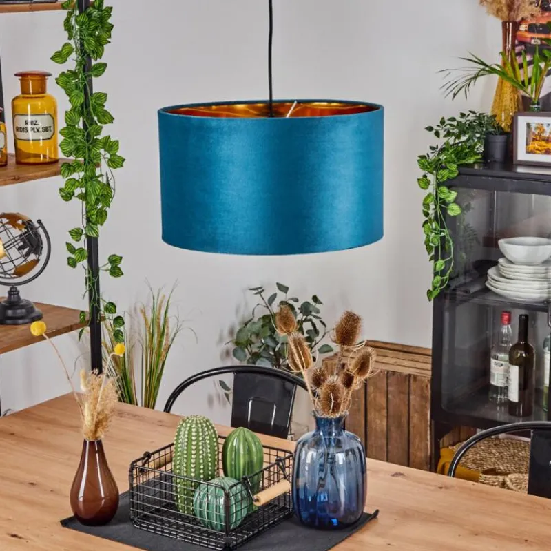 Lampes Dorées-hofstein Suspension Maripi Noir, 1 lumière