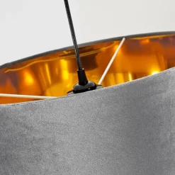 Lampes Dorées-hofstein Suspension Maripi Noir, 1 lumière