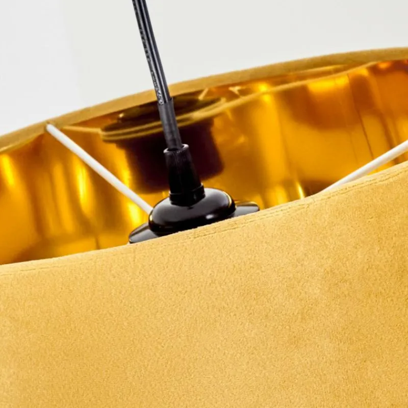 Lampes Dorées-hofstein Suspension Maripi Noir, 1 lumière