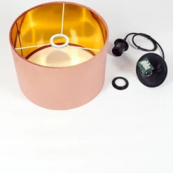 Lampes Dorées-hofstein Suspension Maripi Noir, 1 lumière