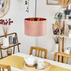 Lampes Dorées-hofstein Suspension Maripi Noir, 1 lumière