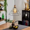 Lampes Vintages & Rétros-hofstein Suspension Marwayne Noir, 1 lumière
