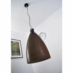 hofstein Suspension Masterlight Industria 10 Noir, 1 lumière