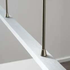 hofstein Suspension Masterlight LED Aluminium, Nickel mat, 1 lumière* Éclairage Led