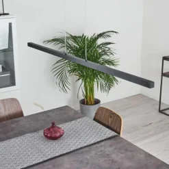 hofstein Suspension Mattawan LED Noir, 1 lumière