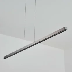hofstein Suspension Mattawan LED Nickel mat, 1 lumière