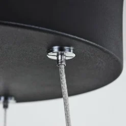 hofstein Suspension Maziwa LED Noir, Blanc, 1 lumière