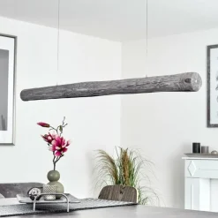 Luminaires Scandinaves-hofstein Suspension Merlengo LED Noir, 1 lumière