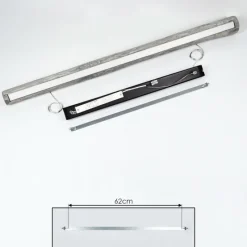 Luminaires Scandinaves-hofstein Suspension Merlengo LED Noir, 1 lumière