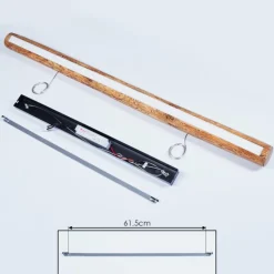 Luminaires Scandinaves-hofstein Suspension Merlengo LED Noir, 1 lumière